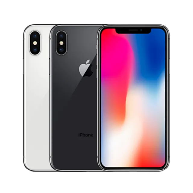 Apple】A級福利品iPhone X 64G(5.8吋）（贈充電配件組) - momo購物網