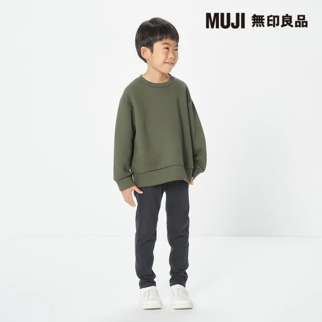 【MUJI 無印良品】兒童棉混針織緊身長褲(共7色)