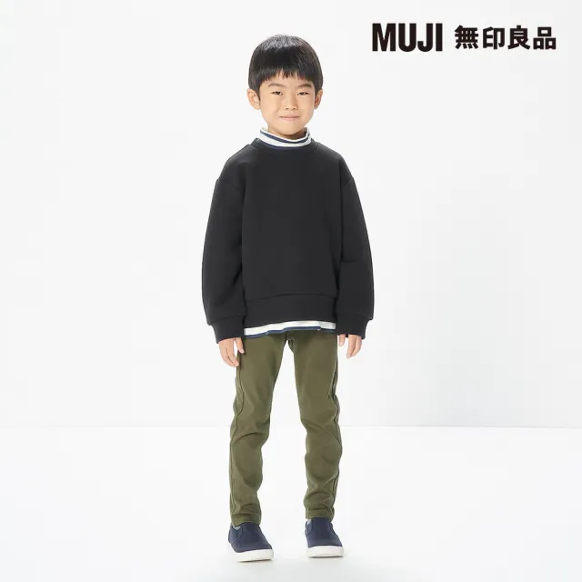 【MUJI 無印良品】兒童棉混針織緊身長褲(共7色)