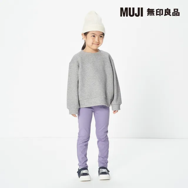 【MUJI 無印良品】兒童棉混針織緊身長褲(共7色)