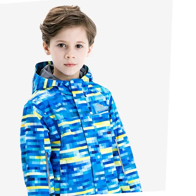 【St.Bonalt 聖伯納】機能防風防水單層衝鋒衣│童款 8035(防水、防風、透氣、保暖 兒童)