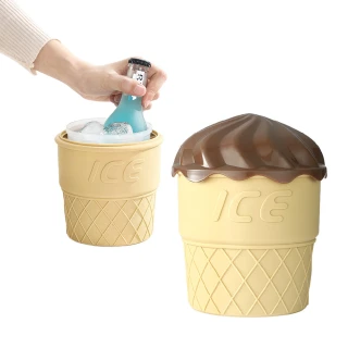 【製冰神器】甜筒造型按壓式矽膠冰塊模具60格(製冰杯 製冰盒 冰塊盒 冰磚 造型模具 可愛冰塊模具)