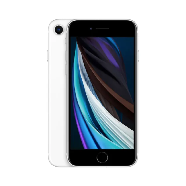 Apple】A級福利品iPhone SE2 128G(4.7吋）（贈充電配件組) - momo購物