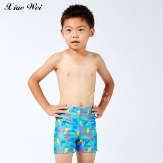 【Apple 蘋果牌】男童四角泳褲(NO.1122098)