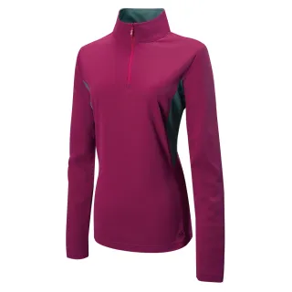 【Mountneer山林】女 透氣排汗長袖上衣-紫羅蘭 31P32-93(透氣排汗衣/長袖上衣)