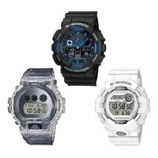 【CASIO 卡西歐】G-SHOCK&BABY-G街頭率性潮流腕錶(多款任選)