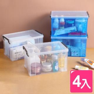 【KEYWAY 聯府】芬妮收納整理盒3.7L(4入)