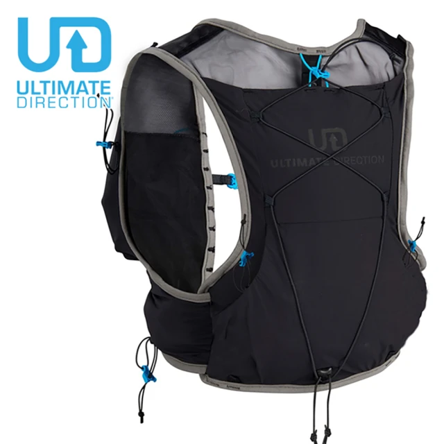 Ultimate Direction Race Vest 6.0 輕量化透氣路跑背心 黑瑪瑙 男(馬拉松 路跑 越野跑背心 輕量化登山)