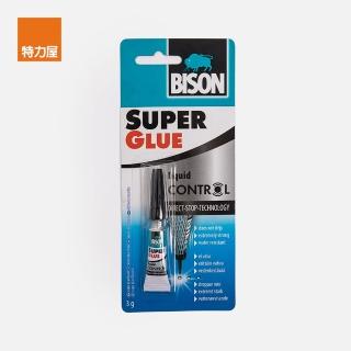 【特力屋】BISON多用途超黏流量調節不滴瞬間膠 3g