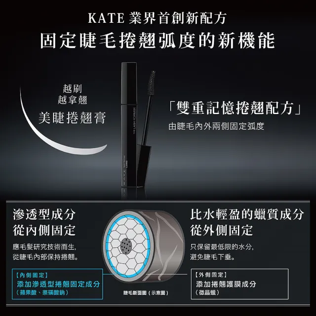 【KATE 凱婷】極致大眼睫毛底膏HP