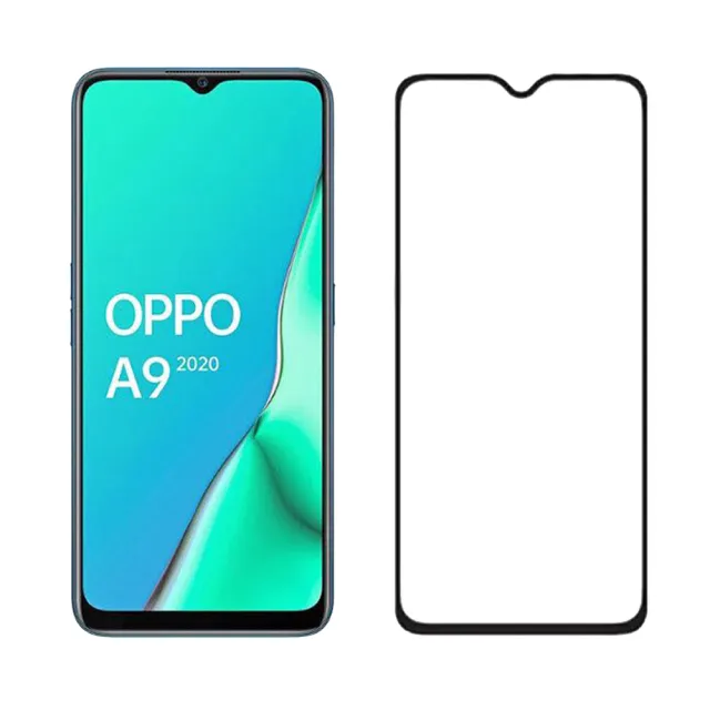 IN7】OPPO A5 2020 /A9 2020 6.5吋高透光2.5D滿版鋼化玻璃保護貼- momo