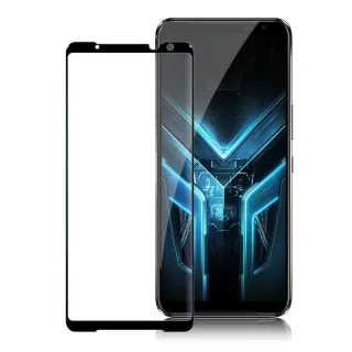 【X_mart】for ASUS 華碩 ROG Phone 3 ZS661KS 超透滿版 2.5D 鋼化玻璃貼-黑