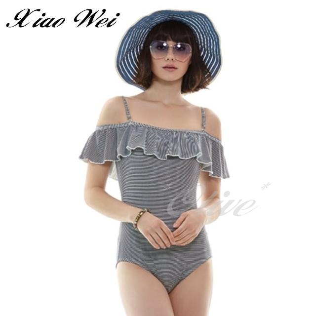 【Apple 蘋果牌】時尚大女三角連身泳裝(NO.109436)