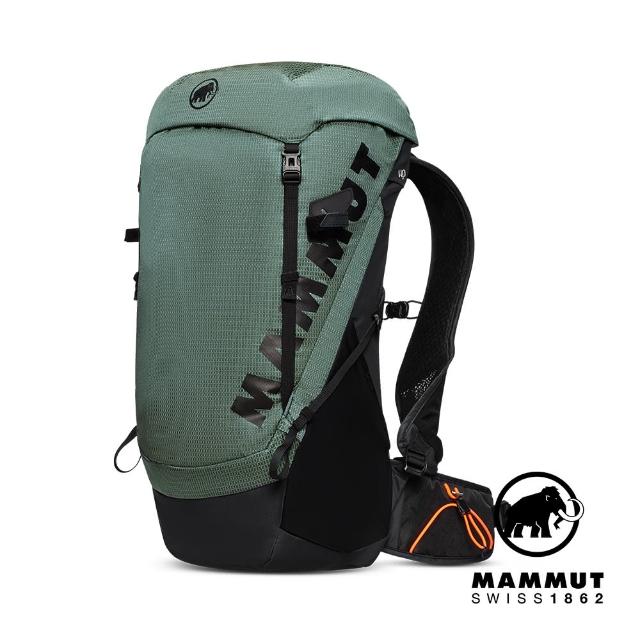 【Mammut 長毛象官方直營】Ducan 30L 輕量健行後背包 深玉石綠/黑 #2530-00320