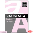 【Double A】80g彩色影印紙-粉紅色50入-DAI55(4包/組)