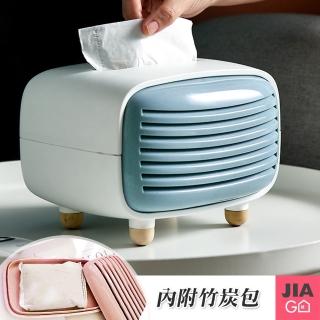 【JIAGO】復古收音機造型面紙盒