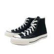 【CONVERSE】Converse 高筒休閒鞋 帆布鞋男女款 黑色經典款 70S NO.162050C