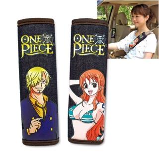 【ONE PIECE 航海王】安全帶護套組-娜美.香吉士(2入/臺灣製)