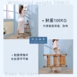 【TaKaYa】木紋三階鋁梯/便攜式/家用/輕便(穩固耐用)