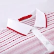 【ROBERTA 諾貝達】男裝 短袖POLO衫-紅色(台灣製 吸濕快乾)