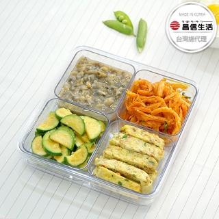 【韓國昌信生活】SKYLOCK密扣分格式3號保鮮盒(1700ml)