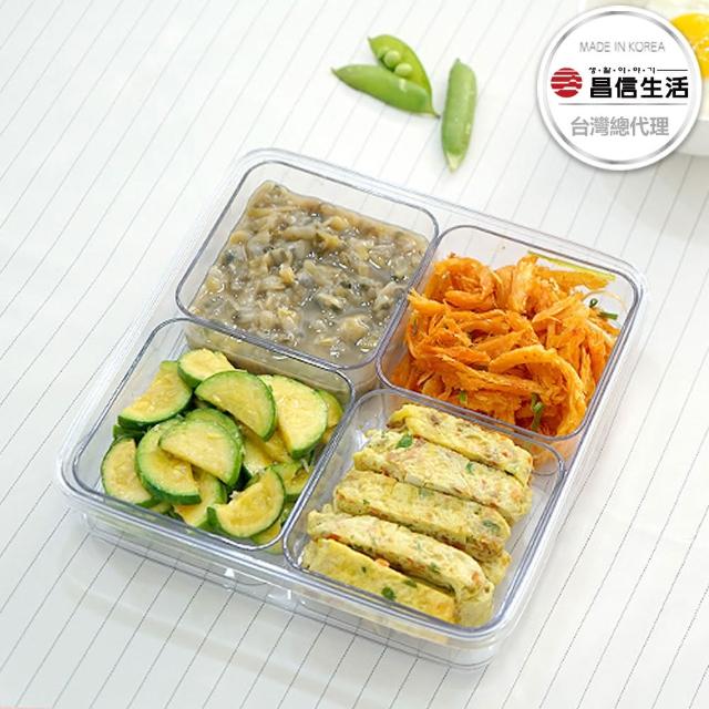 【韓國昌信生活】SKYLOCK密扣分格式3號保鮮盒(1700ml)