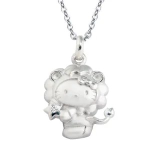 【2sweet 甜蜜約定】純銀墜子-獅子座-Hello Kitty凱蒂貓(12星座)