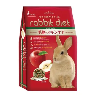 【Rabbit Diet】MC702 愛兔窈窕美味餐 蘋果口味3KG/包(MC兔飼料 MC702)