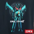 【EDWIN】男裝 鐵金剛聯名款 模型短袖T恤(黑色)