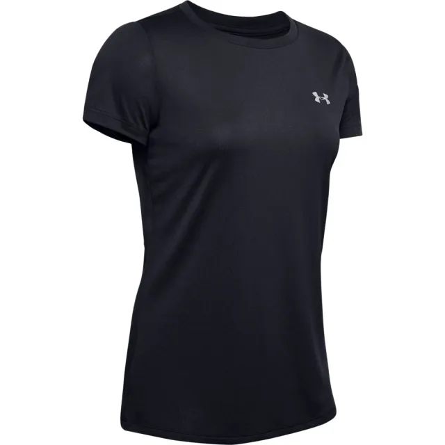 【UNDER ARMOUR】UA 女 Tech短T-Shirt_1277207-001(黑)