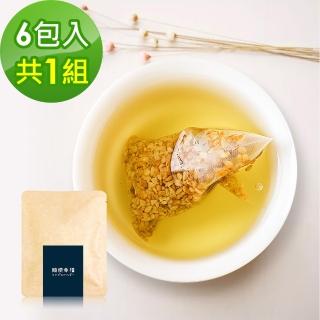 【順便幸福】韃靼黃金蕎麥茶隨享包6入/組-共1組(茶包 韃靼 蕎麥 可冷泡)
