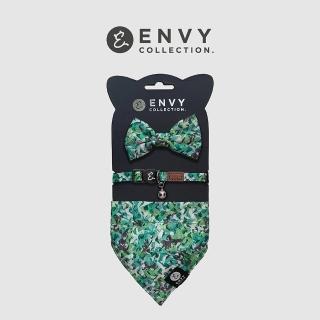 【ENVY COLLECTION】貓頸圈 馬賽克風暴三件組(頸圈領結領巾)