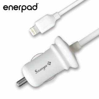【enerpad】Apple Lightning120cm車用充電器(PL-28A)