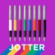 【PARKER】派克 新Jotter Originals原創系列 白桿 F尖 鋼筆 法國製造