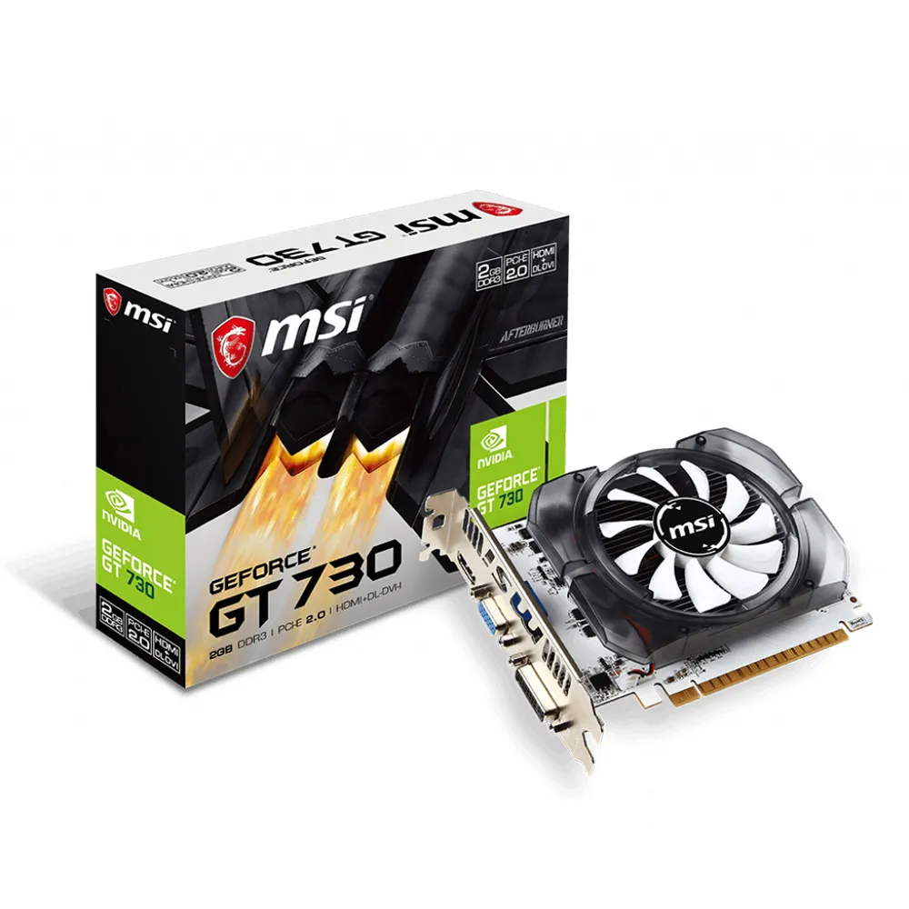 【MSI 微星】N730-2GD3V3 128 Bit 雪精靈系列 PCI-E顯示卡