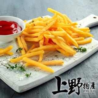 【上野物產】美國製造 美國進口 美式金黃細薯條10包 500g/包(薯條 速食 炸物)