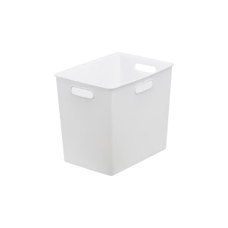 【KEYWAY 聯府】喜多儲物盒M-3入白(堆疊收納 整理盒 置物盒 MIT台灣製造)