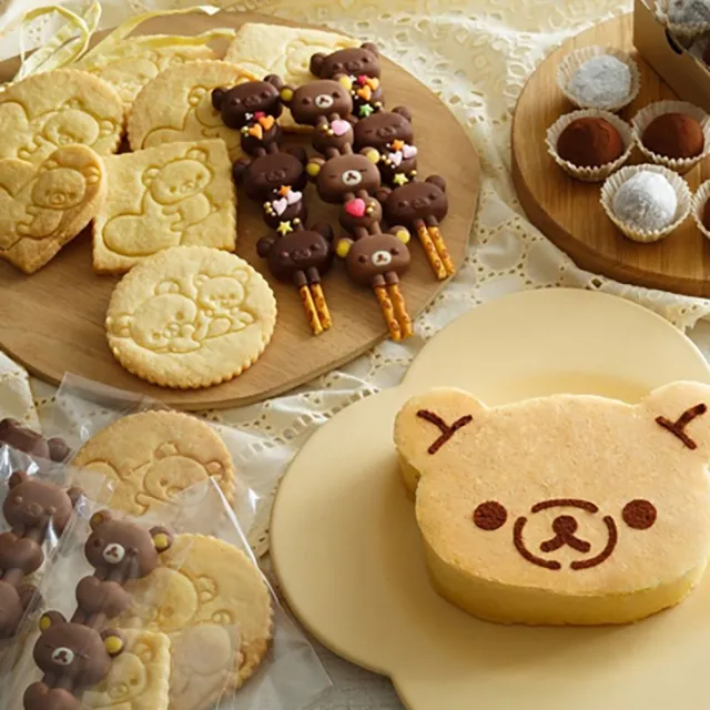【KAI 貝印】拉拉熊蛋糕模-熊臉  DN-0206(蛋糕模)