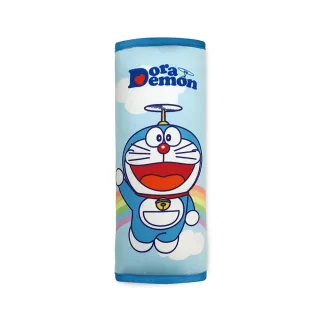 【Doraemon 哆啦A夢】大安全帶護套/靠枕(笑臉款)