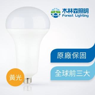 【木林森照明】五入 30W 黃光 LED高瓦數燈泡 球泡燈 世界前三大LED照明品牌(節能 無藍光危害 CNS國家認證)