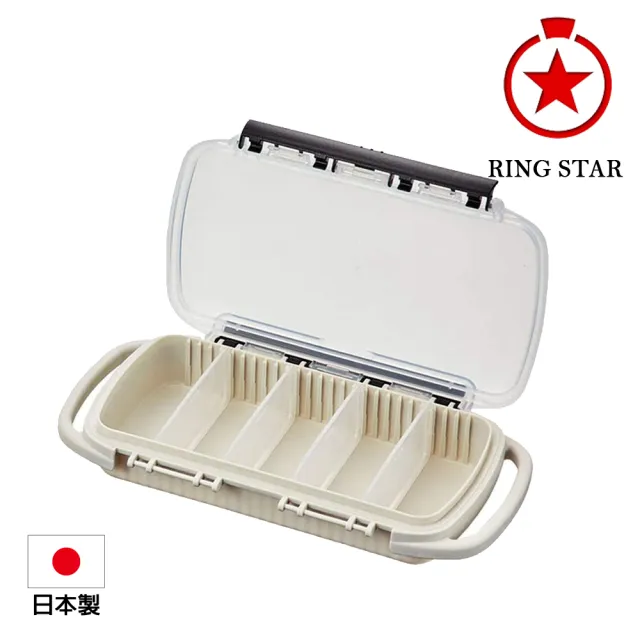 【RingStar】可吊掛多用途工具收納盒-5格(EC-2100W)