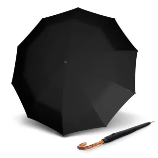 【Knirps 德國紅點傘】經典手工木柄直立式雨傘(T.771-素色)