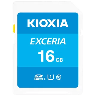 【KIOXIA 鎧俠】EXCERIA 16GB UHS-I U1 SDHC 記憶卡