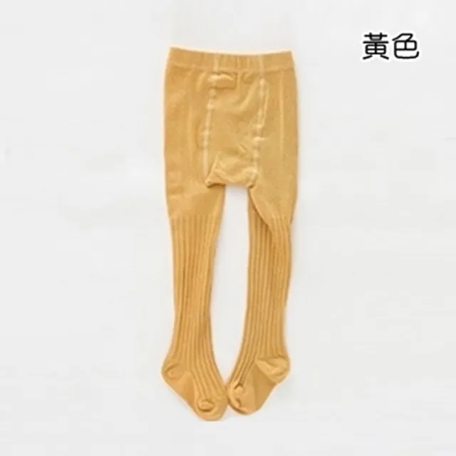 【橘魔法】純色直條 兒童褲襪 (連褲襪 大童 褲襪 女童 兒童 襪 過年 洋裝搭配)