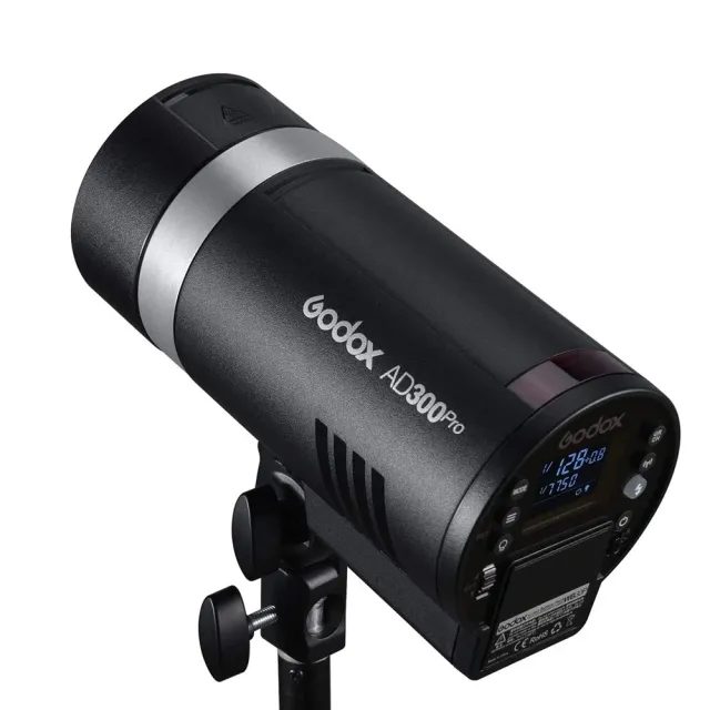 【Godox 神牛】AD300 Pro 300W TTL 鋰電池 外拍閃光燈/補光燈(公司貨)