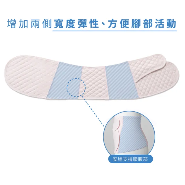 【日本犬印】剖腹產保護固定帶- M-L/L-LL-粉紅色- 醫療用束帶(未滅菌)