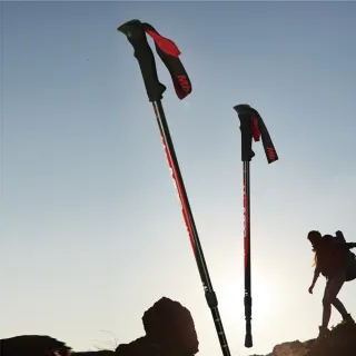 【SAMLIX 山力士】碳鋁合金登山杖(碳鋁合金登山杖)