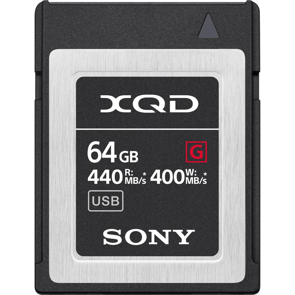 【SONY 索尼】QD-G64F 64G/GB 440MB/S XQD G系列 高速記憶卡(公司貨 支援4K 錄影)