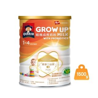 【QUAKER 桂格】三益菌成長奶粉 1500g/罐(3號 1-4歲幼童適用)