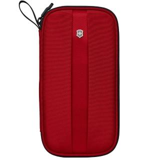 【VICTORINOX 瑞士維氏】TA 5.0直立式護照包(紅 610598)